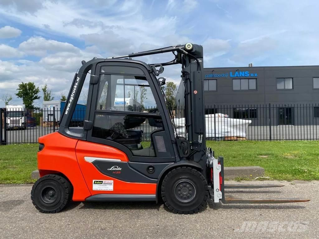 Linde H35D-01 디젤 지게차