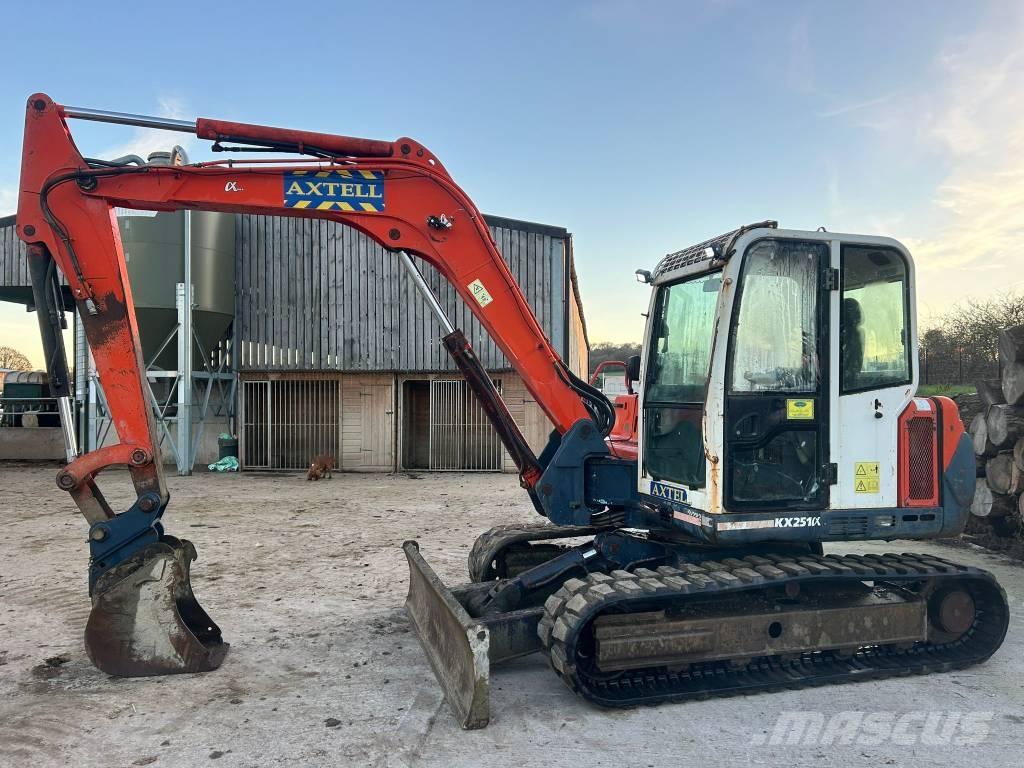 Kubota KX 251 중형굴삭기 7톤-28톤