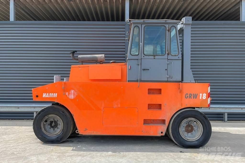 Hamm GRW 24 공기 타이어 롤러