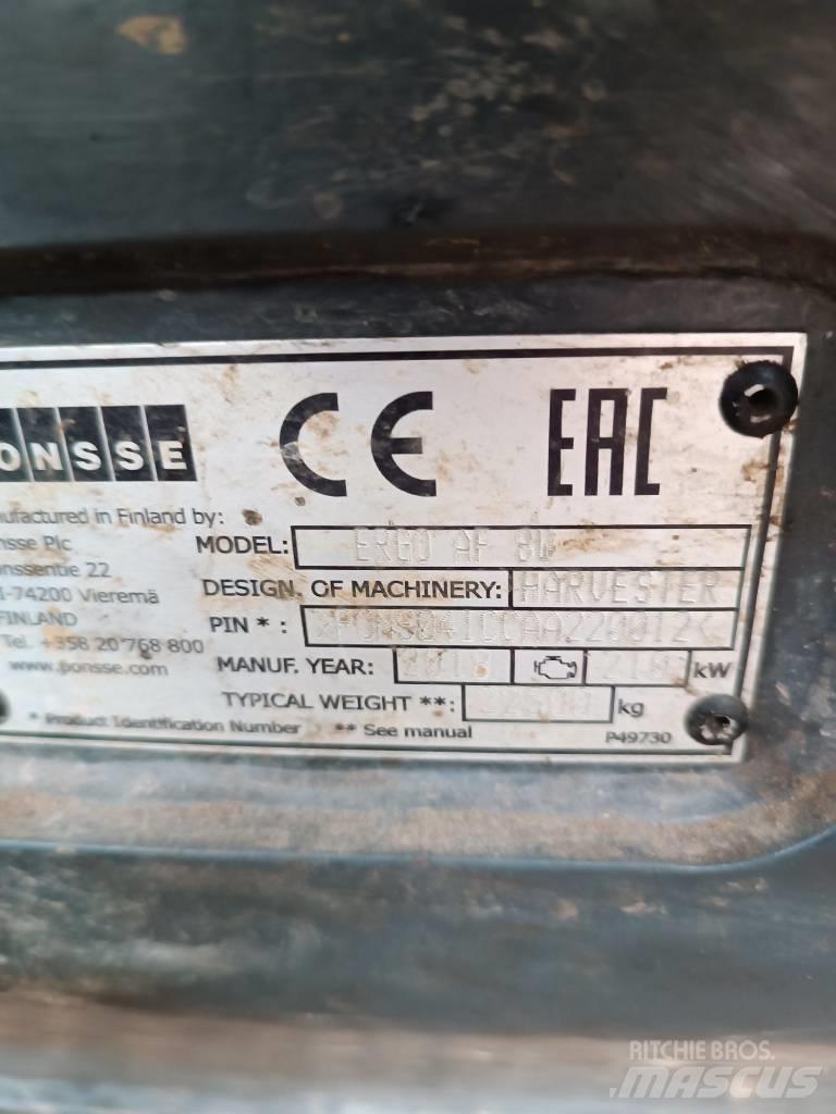 Ponsse ERGO AF 원목 하베스터
