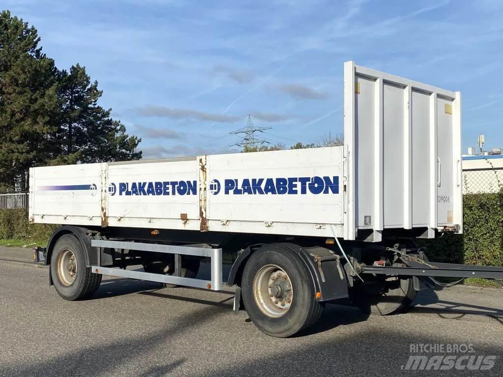 ATM AKF20/3 + 2 AXLE 플랫베드/드롭사이드 트레일러