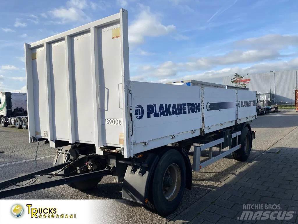 ATM AKF20/3 + 2 AXLE 플랫베드/드롭사이드 트레일러