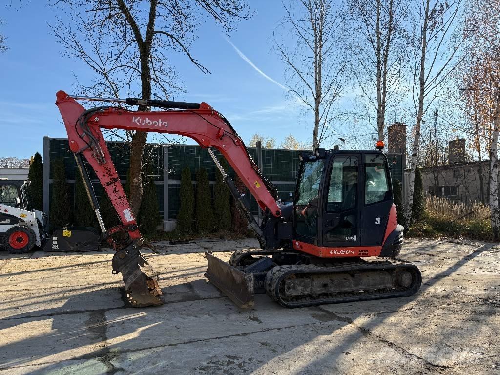 Kubota KX 080-4 중형굴삭기 7톤-28톤