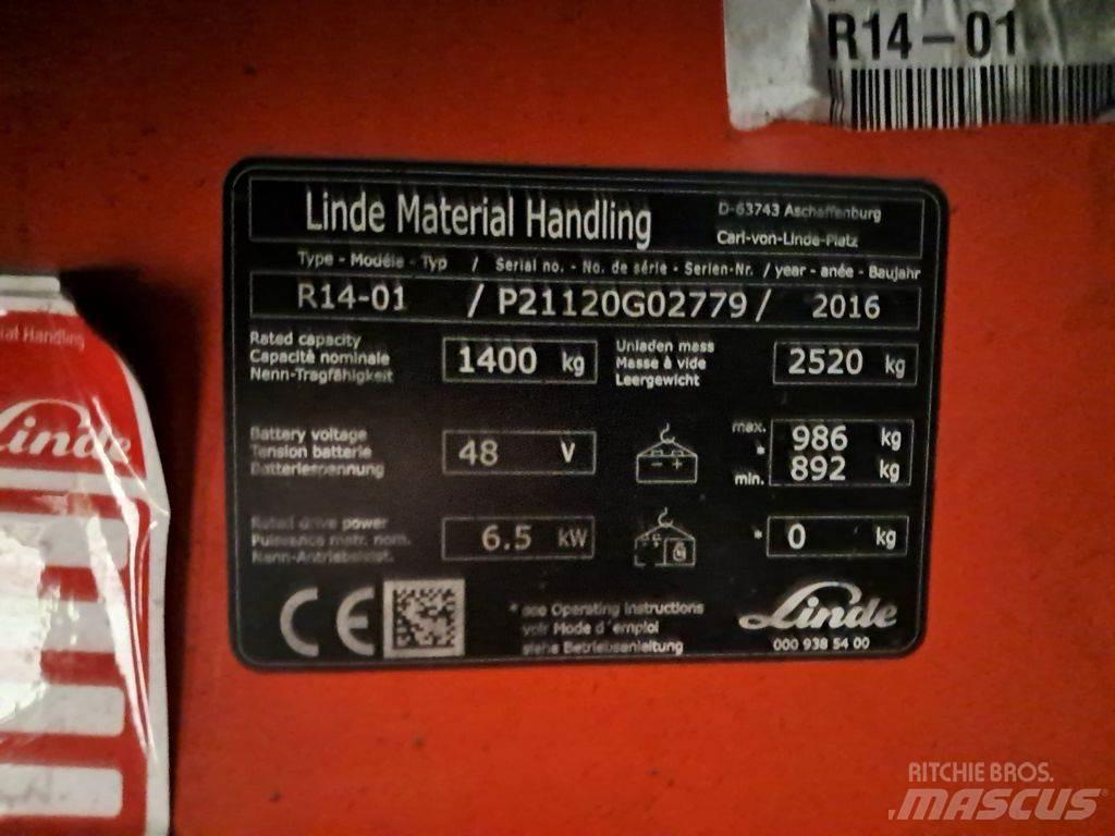 Linde R14-01 리치 트럭
