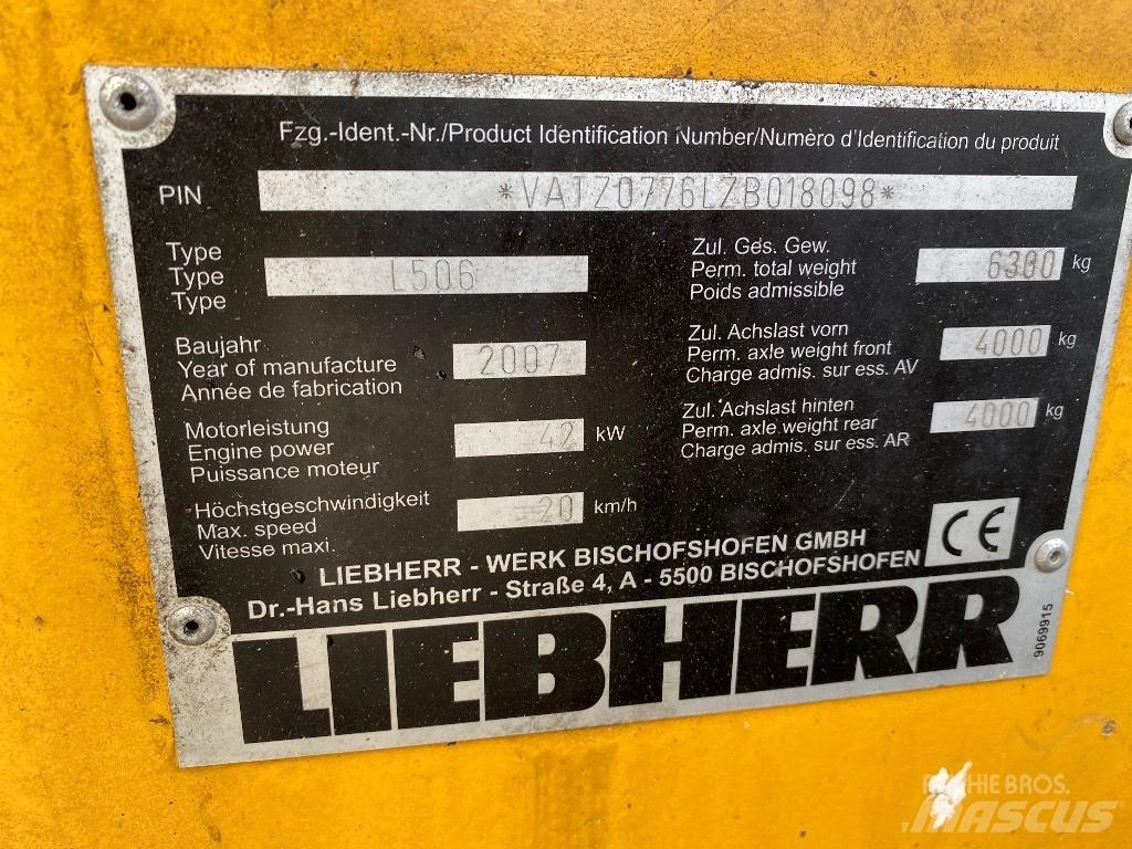 Liebherr 506 Stereo  휠로우더
