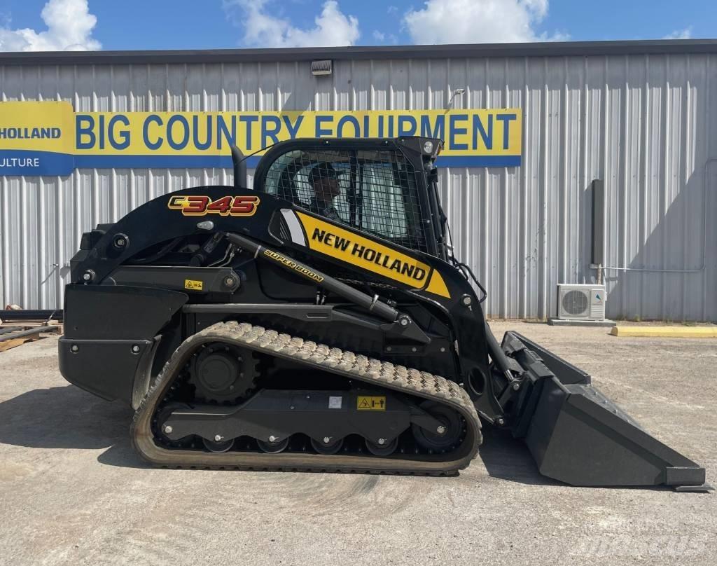 New Holland C345  스키드로더