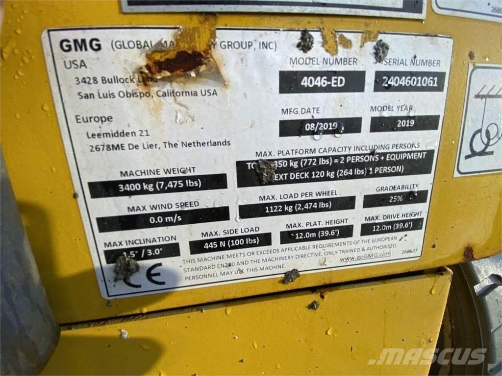 GMG 4046-ED 가위형 리프트