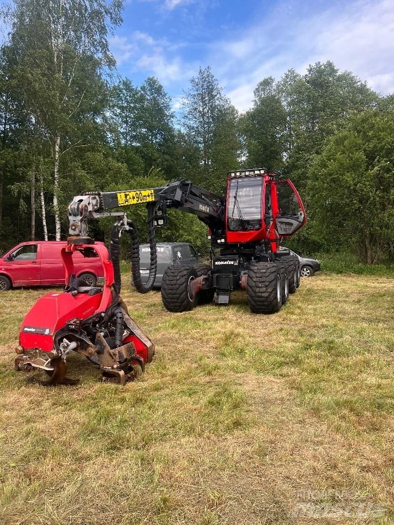 Komatsu 931 XC 원목 하베스터