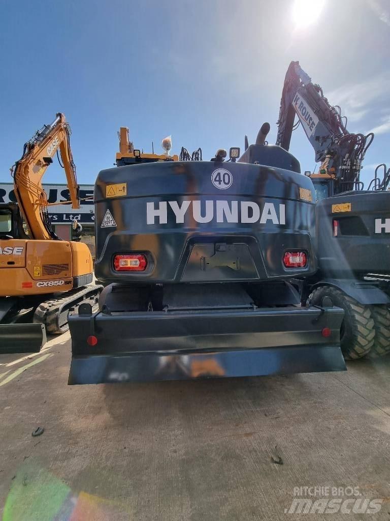 Hyundai HW140A  휠 굴삭기