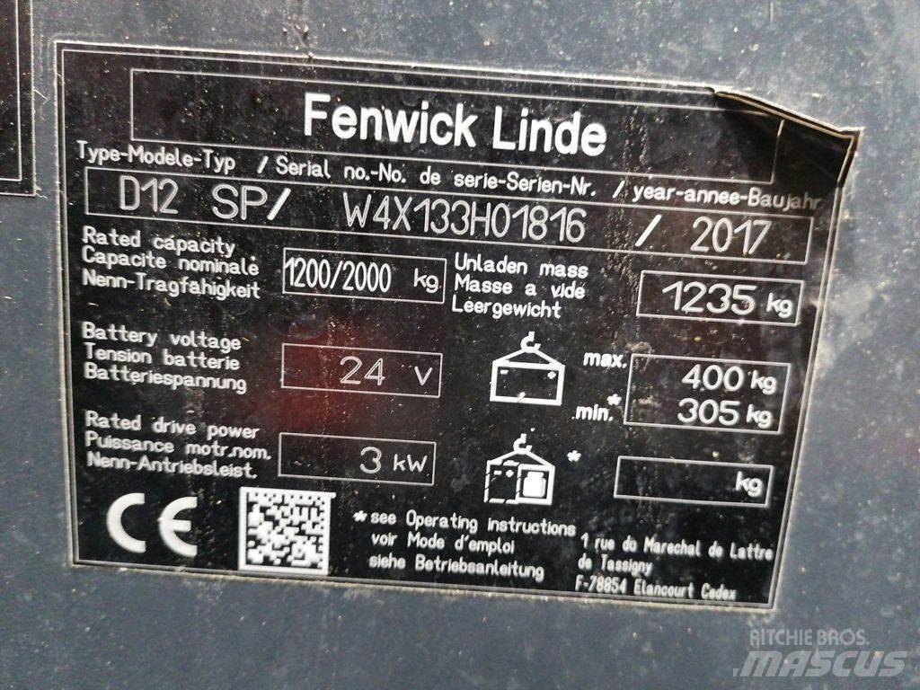 Linde D12 SP 포크리프트