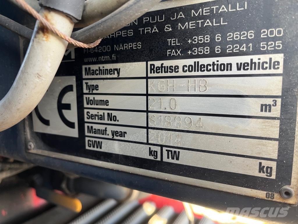 Scania P 320 폐기물 수거 트럭