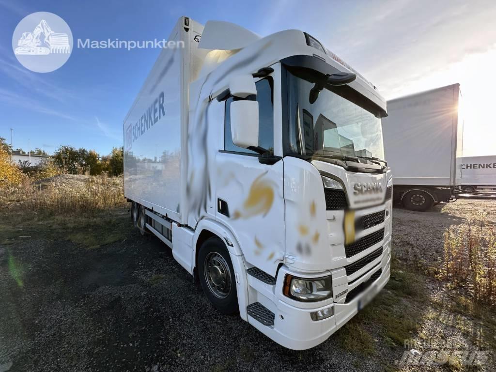 Scania R 580 탑차 트럭