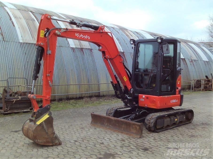Kubota U 36-4 소형 굴삭기 7톤 미만