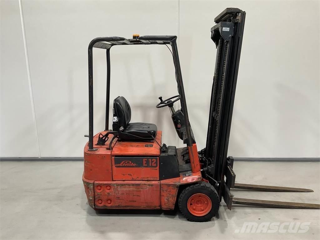Linde E12 전동 지게차