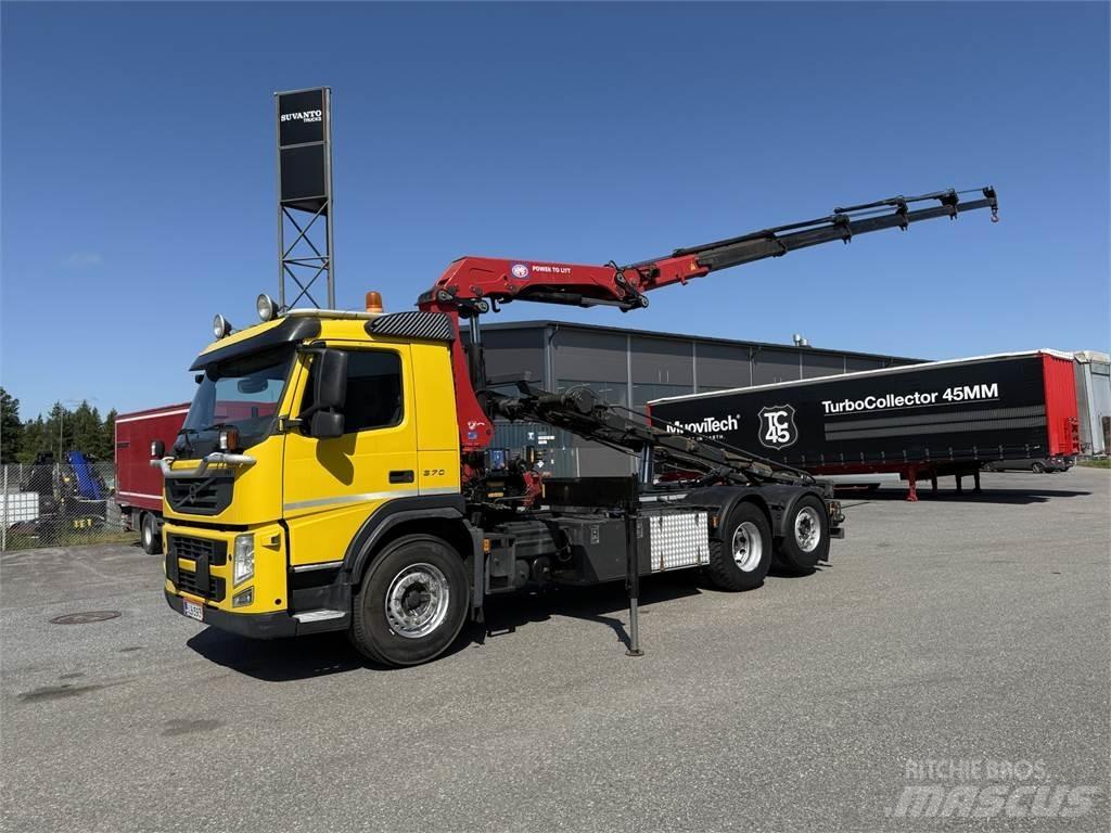 Volvo FM370 6X2 크레인 트럭