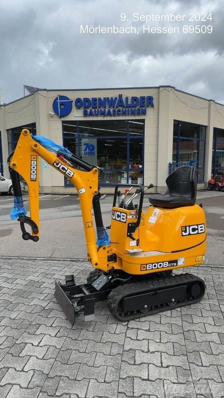JCB 8008CTS 소형 굴삭기 7톤 미만