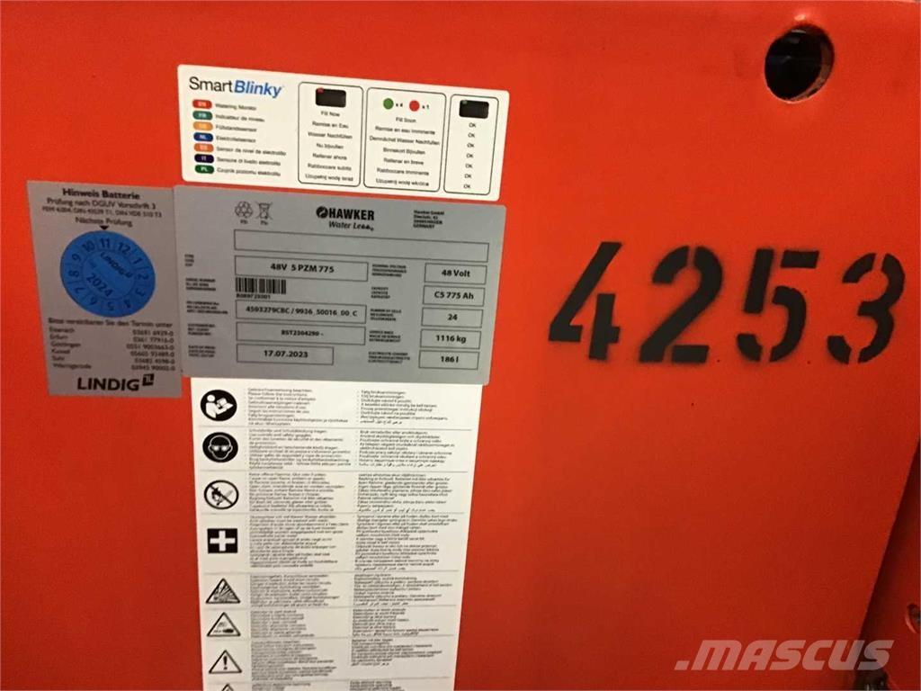 Linde EG16H 전동 지게차