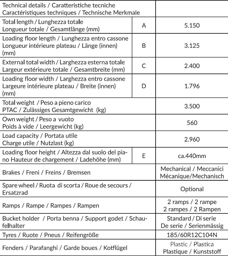 CLM ALUMINIUM FLY 35 라이트 트레일러
