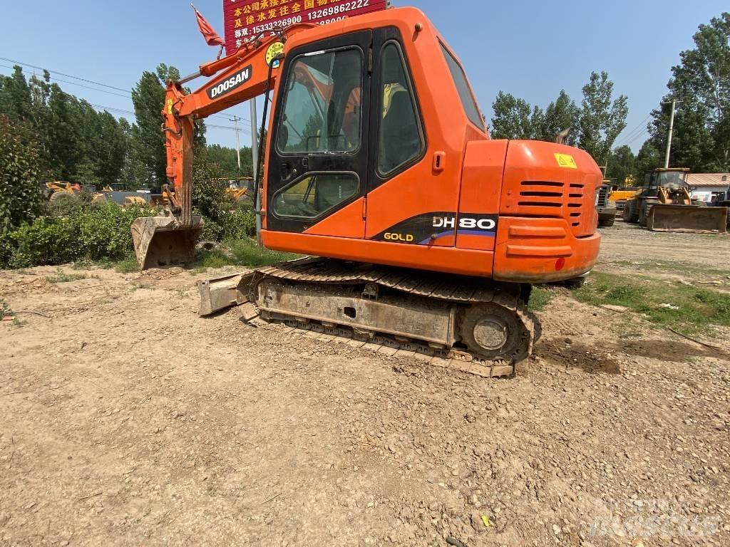 Doosan DH80 소형 굴삭기 7톤 미만