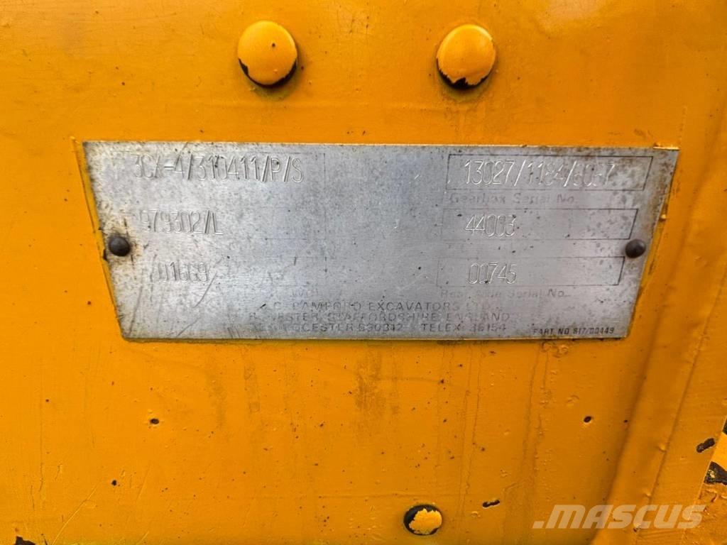 JCB 3 CX 백호로더