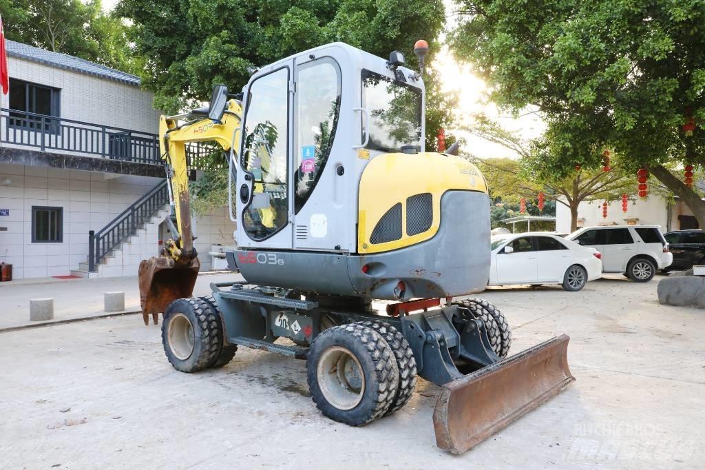 Wacker Neuson 6503  휠 굴삭기