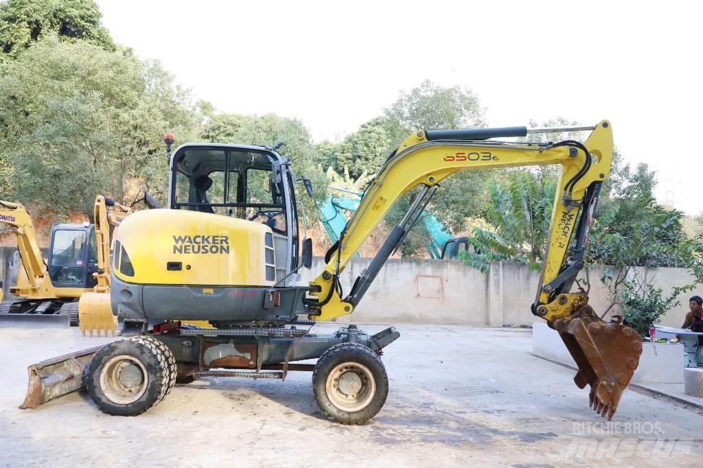 Wacker Neuson 6503  휠 굴삭기