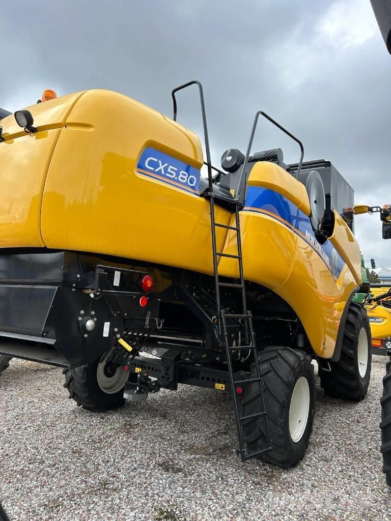 New Holland CX 5.80 콤바인 수확기