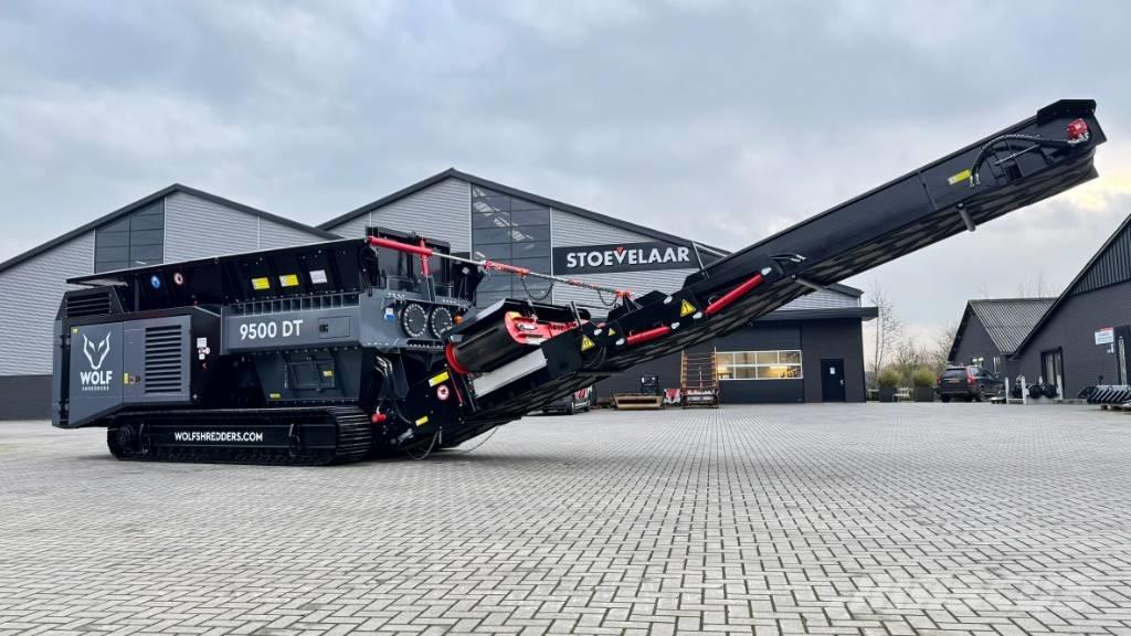 Wolf 9500 DT 폐기물 분쇄기