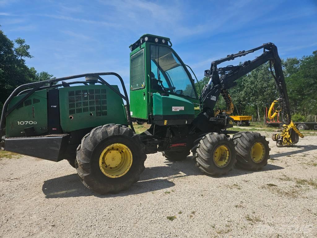 John Deere 1070 D 원목 하베스터