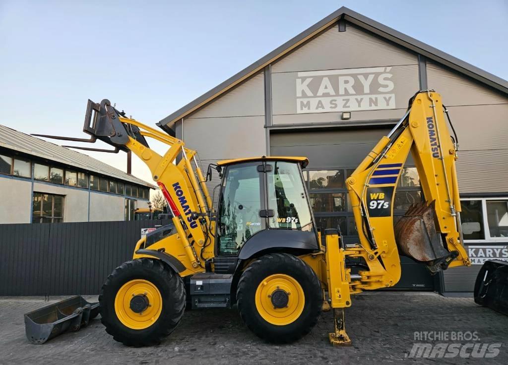 Komatsu WB 97 S-8 백호로더