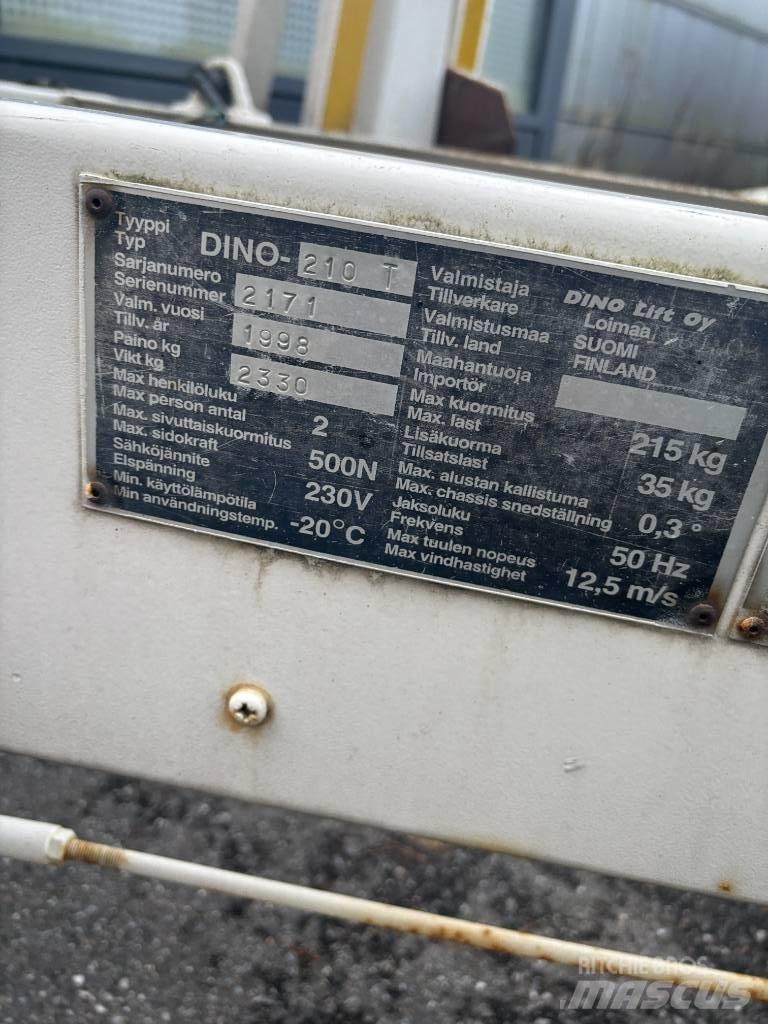 Dinolift 210 T 트레일러 탑재 고소작업대