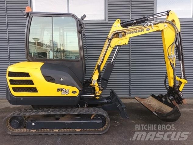 Yanmar SV 26 소형 굴삭기 7톤 미만