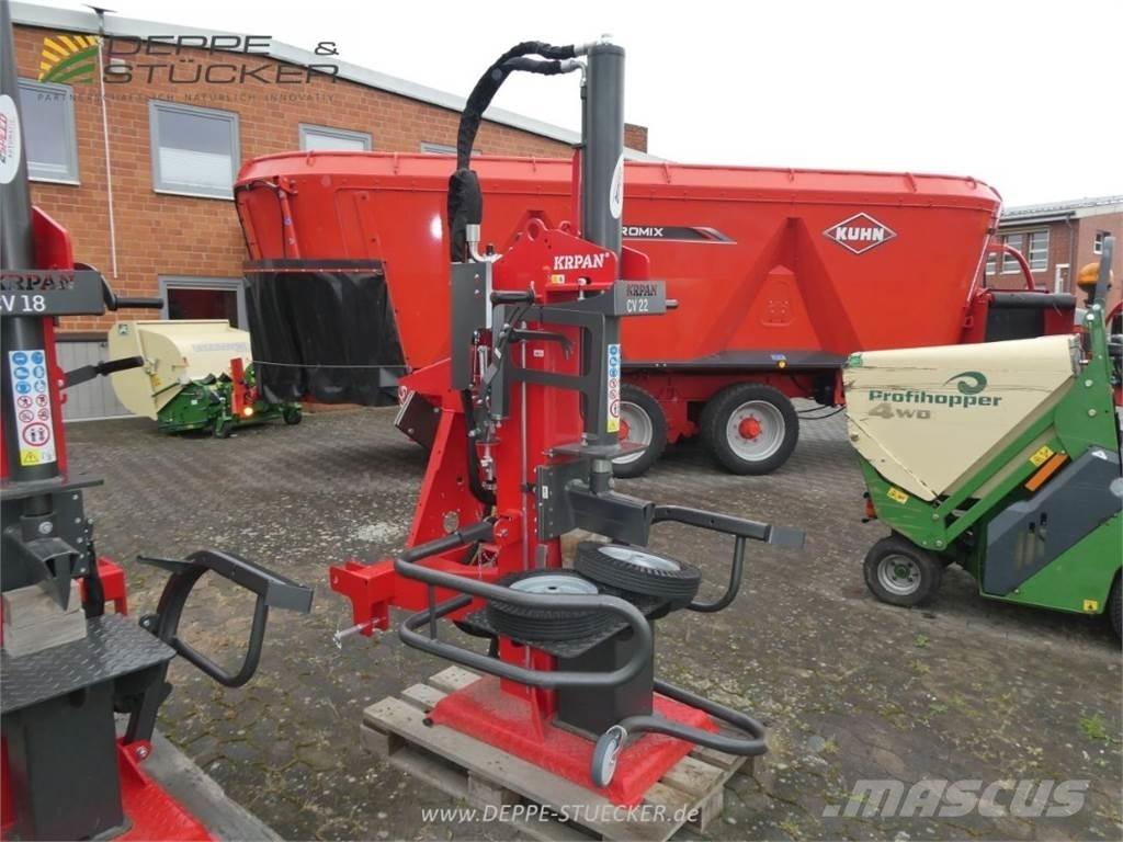 Krpan CV 22 E PRO 목재 쪼개기 및 절단기