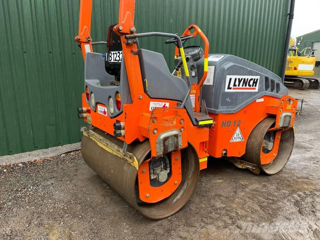 Hamm HD 12 VV 트윈 드럼 롤러