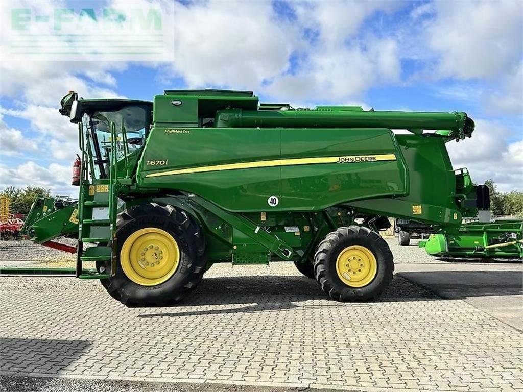 John Deere t670 hm 콤바인 수확기