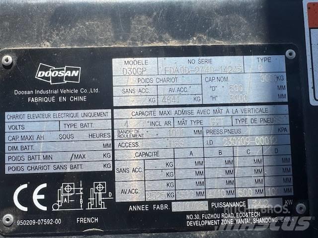 Doosan D30 Plus 디젤 지게차