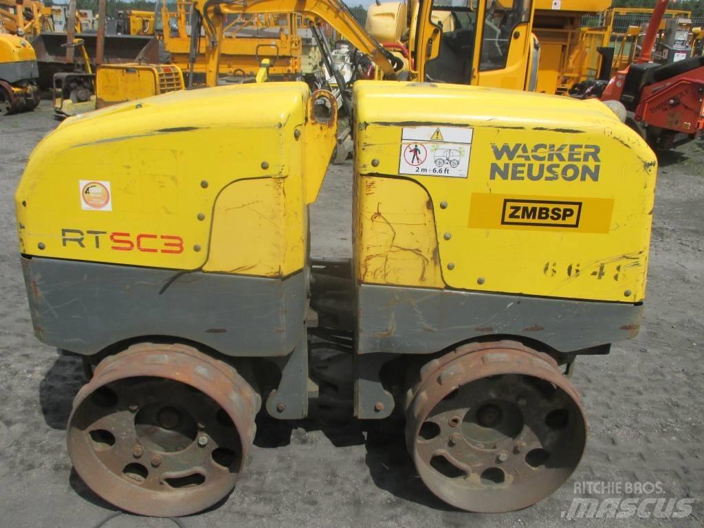 Wacker Neuson RTSC 3 트윈 드럼 롤러