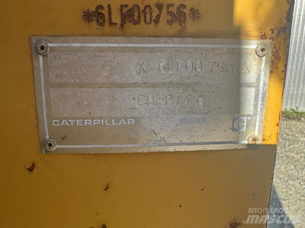 CAT CB 214 B 토양 다짐기