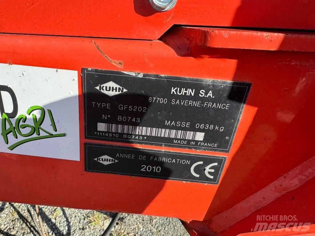Kuhn GF5202 갈퀴 및 테더