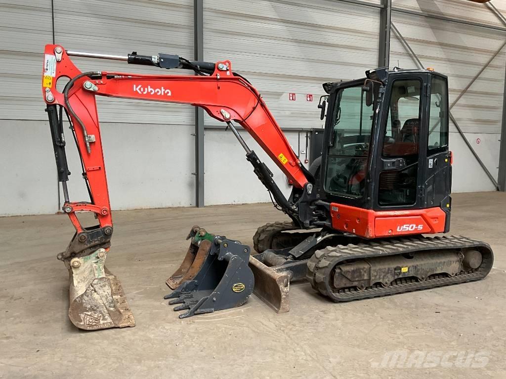 Kubota U 50-5 소형 굴삭기 7톤 미만