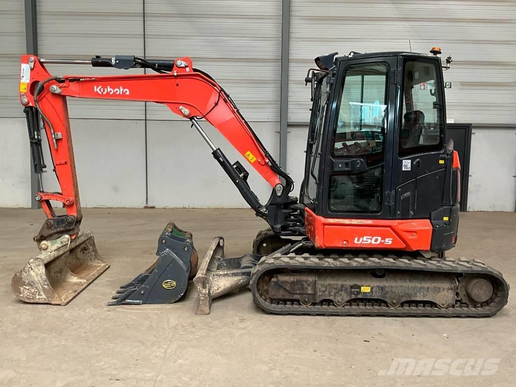 Kubota U 50-5 소형 굴삭기 7톤 미만