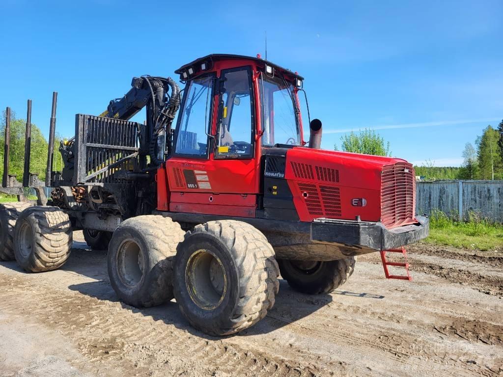 Komatsu 855 원목 포워더