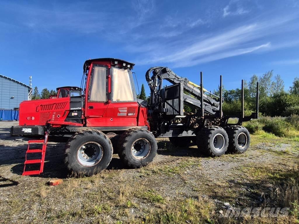Komatsu 855 원목 포워더