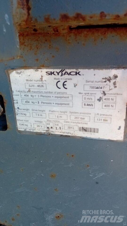 SkyJack SJ4626 가위형 리프트