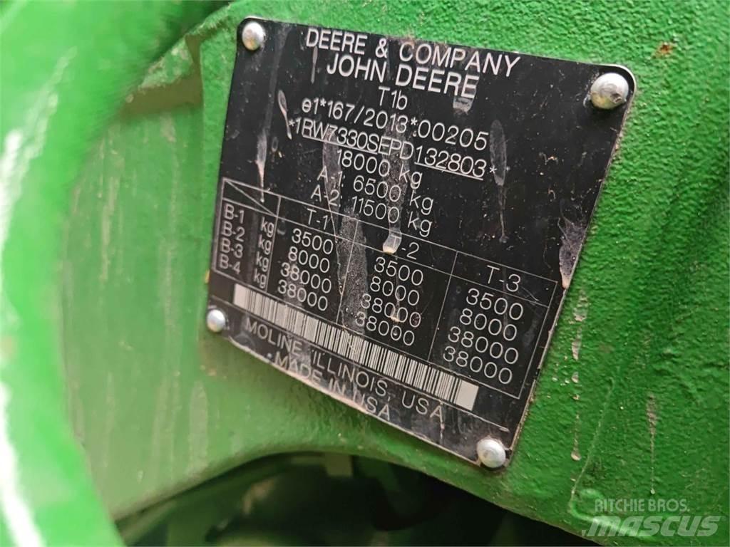 John Deere 7R 330 트랙터