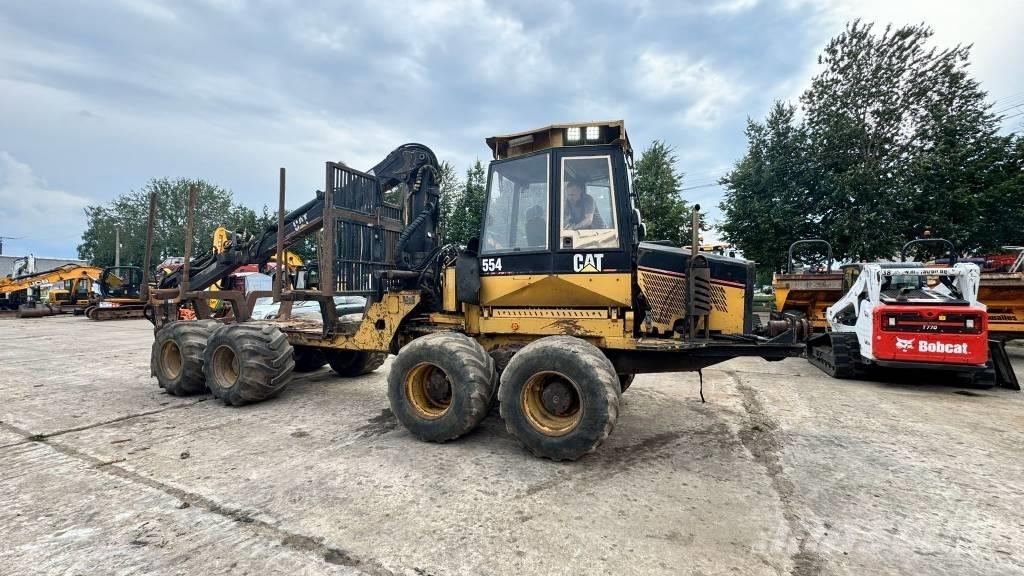 CAT 554 원목 포워더