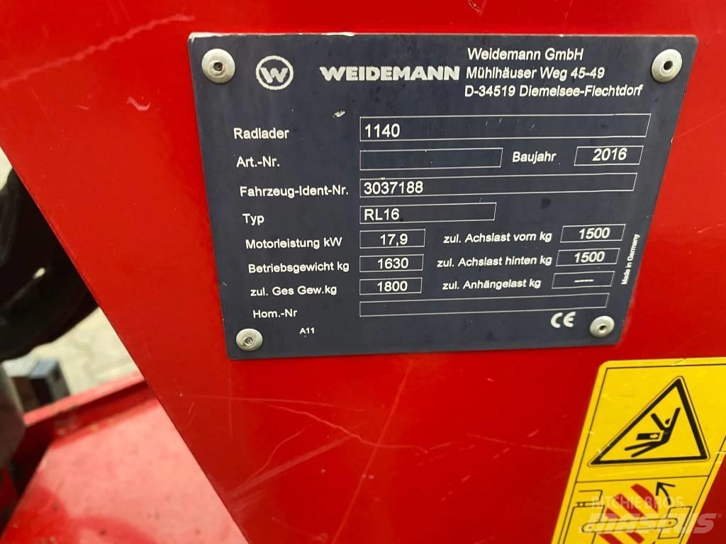 Weidemann 1140  휠로우더