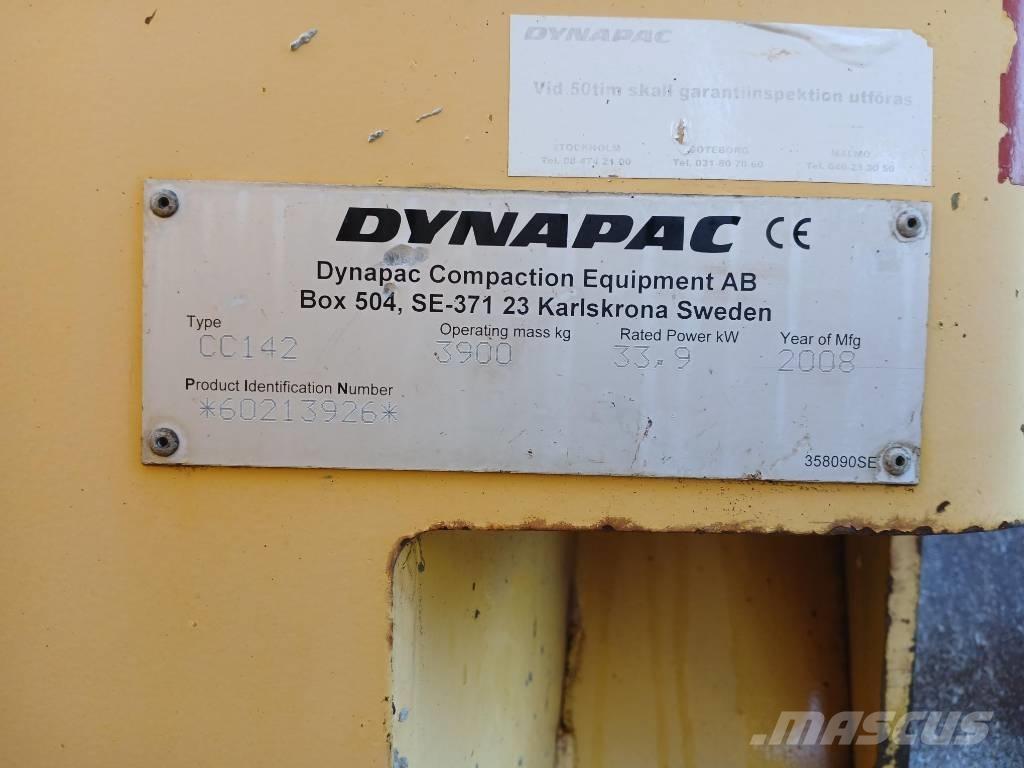 Dynapac CC142, Vält 트윈 드럼 롤러