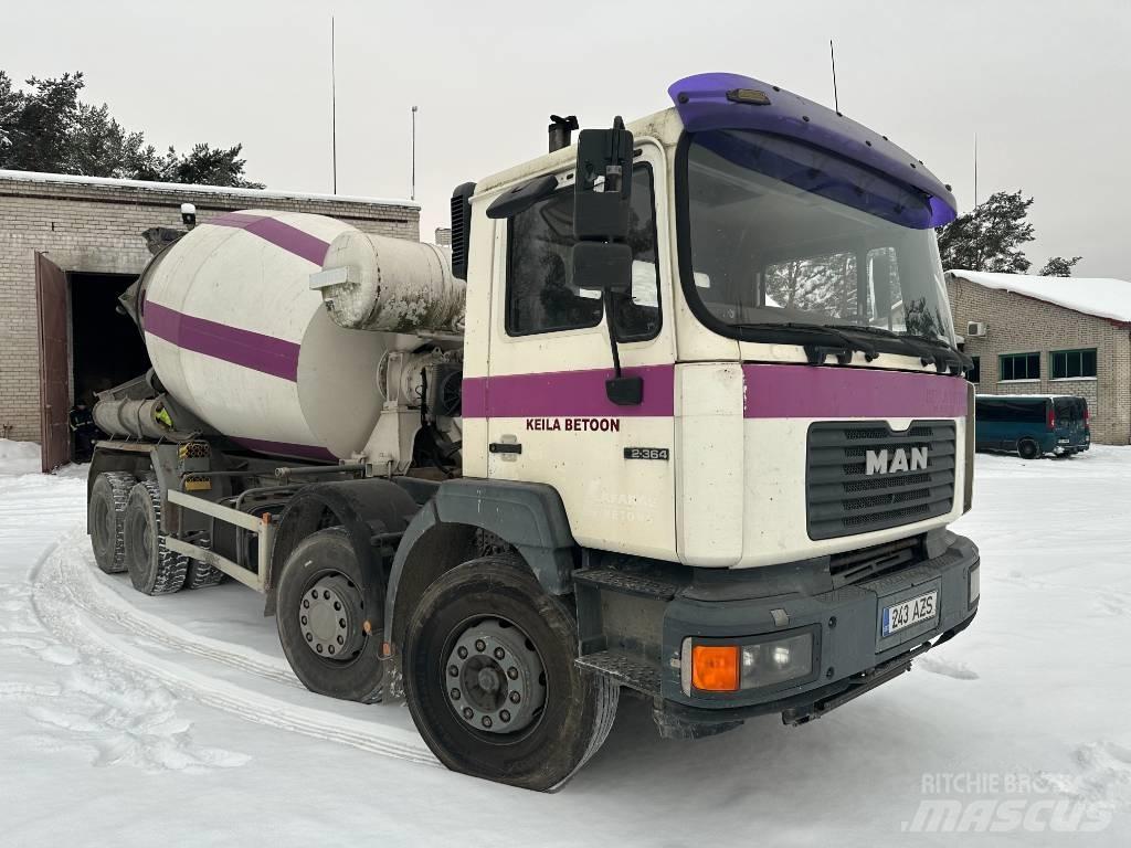 MAN 32.364 VF-TM 콘크리트 믹서트럭