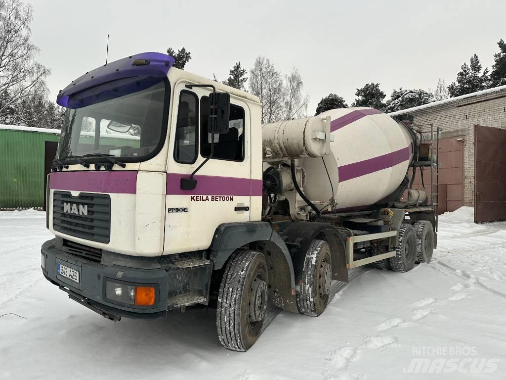 MAN 32.364 VF-TM 콘크리트 믹서트럭